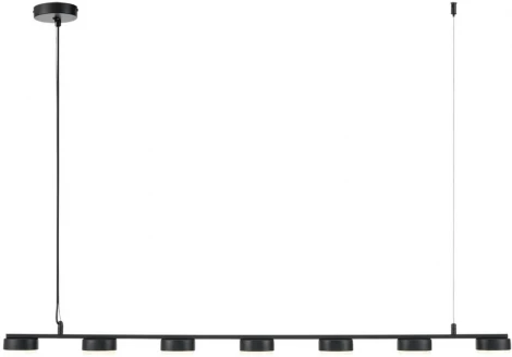 Подвесной светильник Lumion Torina 8117/7 черный, металл LED GX53 7*7W 220V (на тросе)