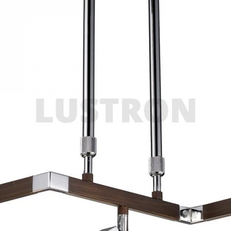Потолочная люстра N-Light 420 420-05-17 chrome + wengue