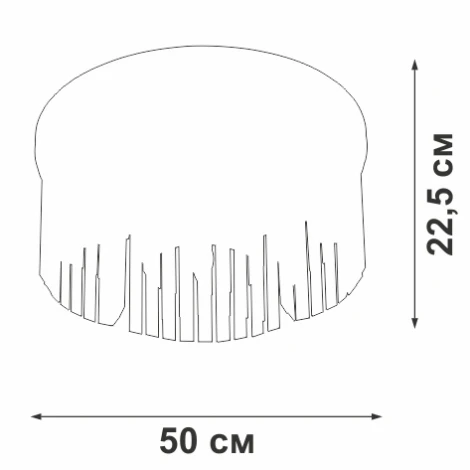 Потолочная люстра V5879-8/6PL Vitaluce (220V)
