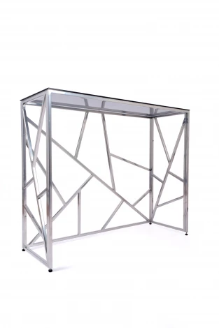Консольный стол AllConsoles 1051-CS grey серебряный
