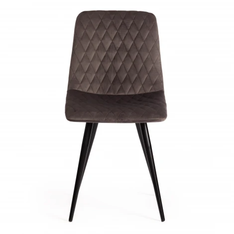 Стул Chilly X/Чилли Х (мод. 7096-1) (1шт.в упаковке) ткань/металл, 45x53х88 см, высота до сиденья 50 см, темно-серый barkhat 14/черный Tetchair 18296