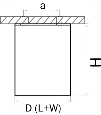 Встраиваемый точечный светильник Lightstar Ottico 214419