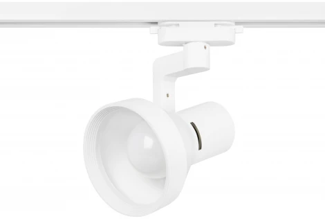 Трековый светильник однофазный 220V ЭРА TR78-E27 WH