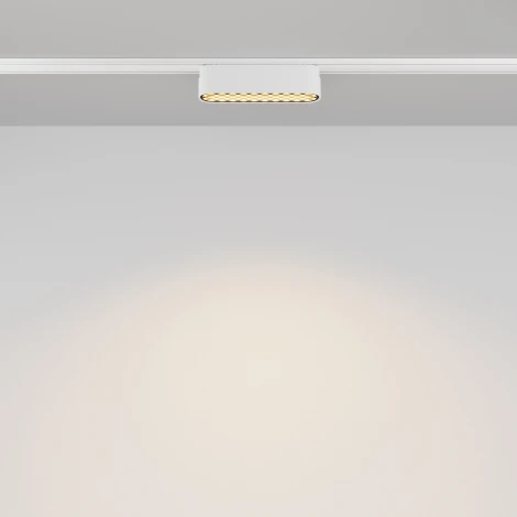 Трековый светильник Basis Grid Radity 3000K 6Вт 120° LED (магнитный) Maytoni Technical TR084-1-6W3K-W (48V)