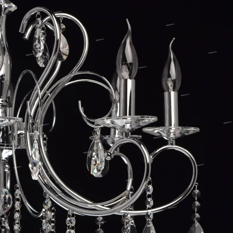 Подвесная люстра MW-Light Адель 373013308 (220V, подвески, на цепи, подсвечник, свеча)