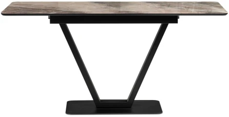 Стол на тумбе Woodville Бугун 120х80х77 каталония / черный 532389