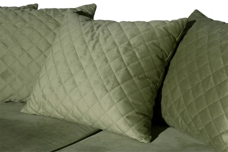 Диван Sorrento 230M трехм.раск,велюр оливковый Colt1002-OLIV 230*101*86 Garda Decor