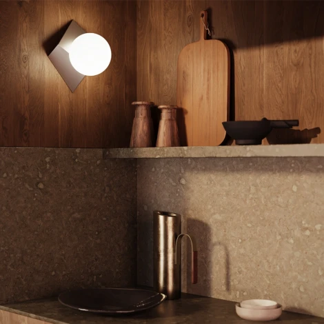 Настенный светильник Maytoni Cubeo MOD445WL-01PT