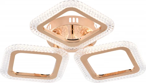 Потолочная люстра светодиодная на штанге с пультом регулировкой цветовой температуры и яркости Rivoli Dorinata 6179-701 (220V)