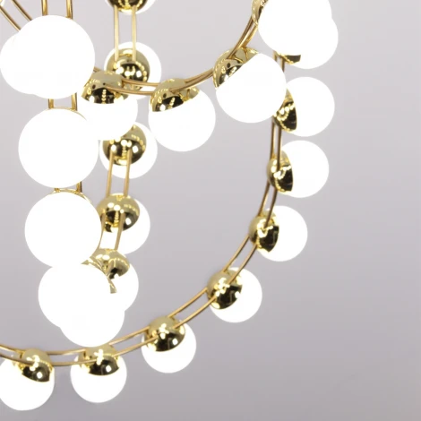 Подвесной светильник Favourite Helmet 4590-4P (LED, 220V, шарики, круглые)