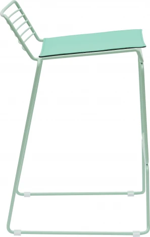 Стул полубарный Danny зеленый с подушкой Stool Group (арт.УТ000038989)
