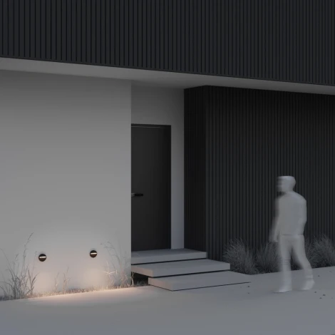 Подсветка для лестниц Maytoni Mane O046SL-L3B3K (LED, 220V, круглые, IP54)