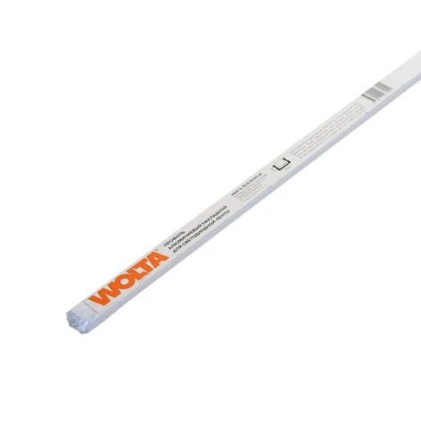 Профиль алюминиевый накладной белый 6х16х2000мм Wolta WAP WAP-S-16/6/2000-W