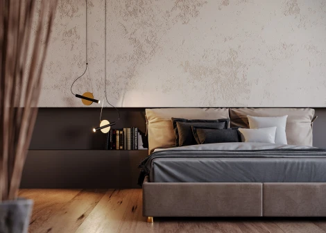 Подвесной светильник Enigma MOD150PL-L5BS3K (LED, 220V, на тросе)