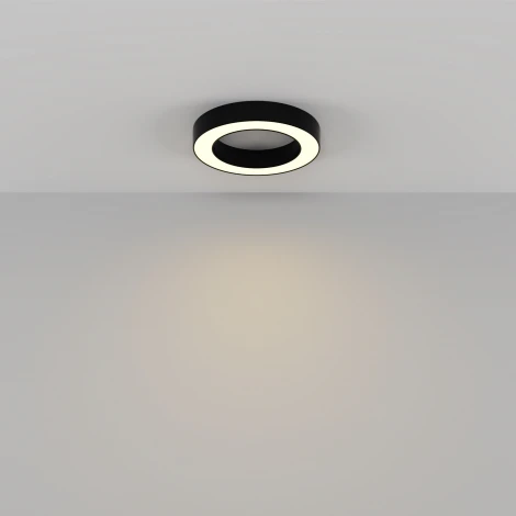 Потолочный светильник круглый светодиодный Maytoni Lua C093CL-36W3K-B (220V, круглые)