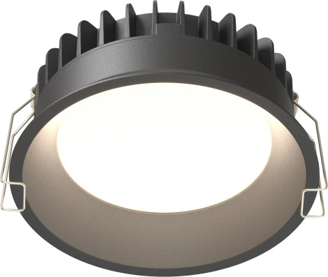 Встраиваемый светильник 12W Maytoni Okno DL055-12W3-4-6K-B (LED, 220V, IP44)