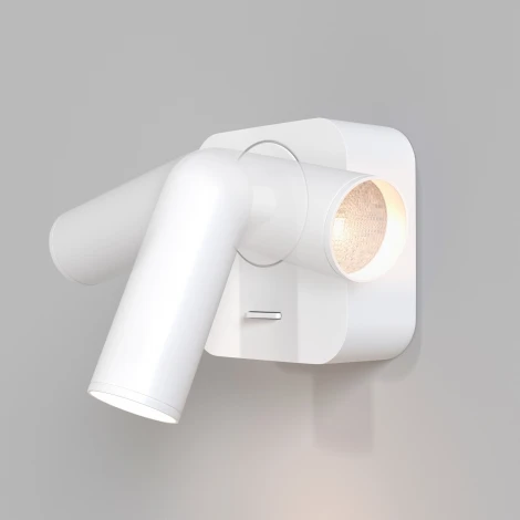 Настенный светильник (бра для чтения) Mirax 3000К 3Вт IP 20 LED Maytoni Technical C039WL-L3W3K (220V, выключатель)