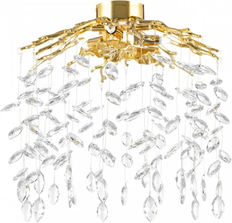 Потолочная люстра хрустальная Arte Milano Milano-3 23312.360.3.G9.B GD (220V)