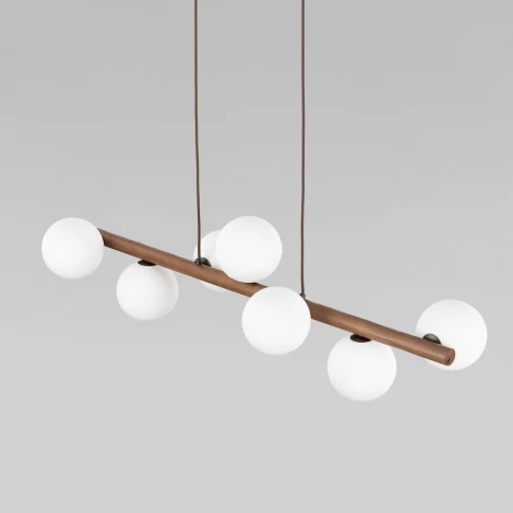 Подвесной светильник TK Lighting Estera Wood 10272 (220V, на проводе, шарики)