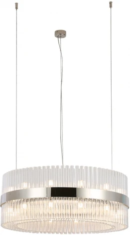 Подвесной светильник Newport 8430 8439+15/S nickel