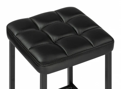 Барный стул Woodville Лофт (Металл, Искусственная кожа/Черный) арт.614941