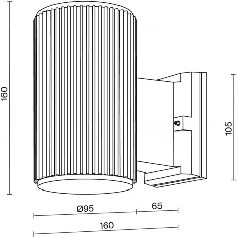 Архитектурная подсветка Maytoni Rando O419WL-01W (220V, круглые, IP54)