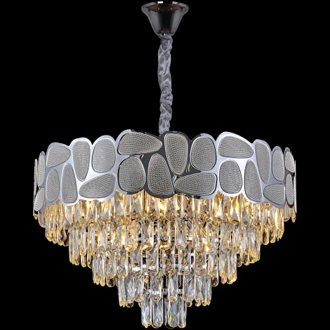 Подвесная люстра хрустальная Reluce 77377-0.3-600 CH