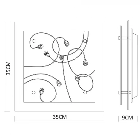 Потолочный светильник Arte Lamp Tiana A4042PL-2CC