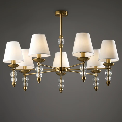 Потолочная люстра на штанге Freya Side FR1009CL-07BS (220V)