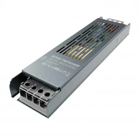Блок питания 24В 150Вт 175-240В, 6,3А, IP20 алюминий OGM PS3-60