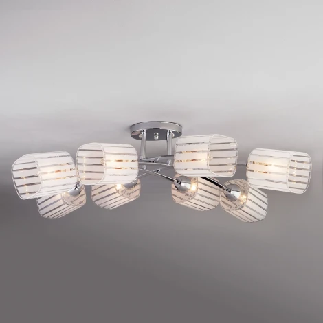 Потолочная люстра Eurosvet Ruby 30125/8 хром (220V)