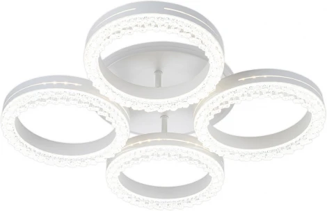 Потолочная люстра RGB Escada Albus 10276/4 LED*70W White APP 10276/4LED (220V, пульт управления, управление смартфоном)