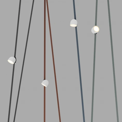 Трековый светильник 48V Denkirs Belty Spot DK5542-WH+BK (LED)