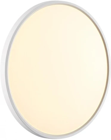 Настенно-потолочный Sonex Alfa White 7659/40L MITRA пластик/белый LED 40Вт 3000/4000K D495 IP20 (220V, круглые)