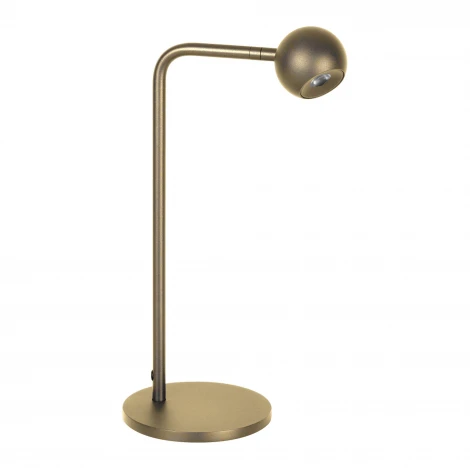 Настольная лампа светодиодная SP-OTTORI-TAB-6W Warm3000 (BR, 30 deg, 230V) (Arlight, IP20 Металл) 058487