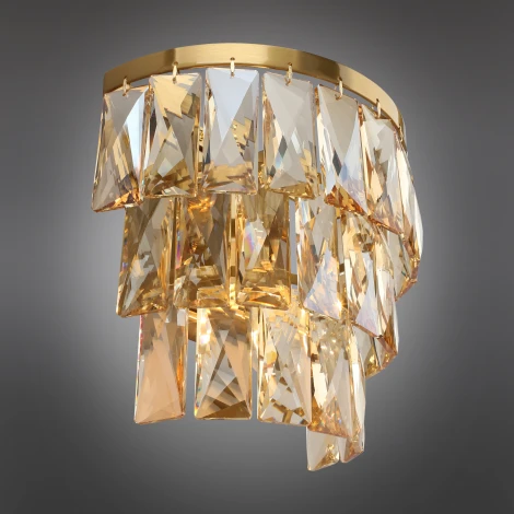 Настенный светильник Francheska APL.837.01.01 (220V, хрусталь)
