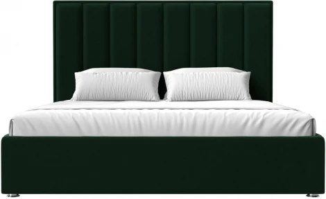Кровать интерьерная Афродита 180 (Зеленый/Велюр) Лига Диванов арт.120579