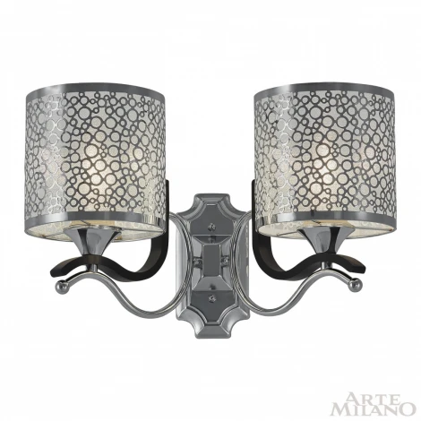Бра Arte Milano Florentia-6787 306787/2W Bk/Ni (220V)