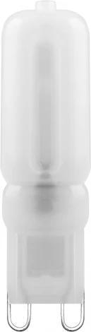 Лампочка светодиодная капсульная белая колба G9 7 Вт 6400K холодное белое свечение Feron 25757