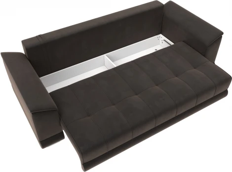 Диван прямой НордСтар НПБ Лига Диванов (Велюр) арт.129453