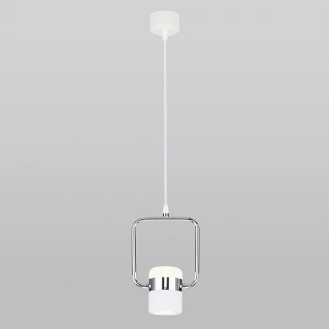 Подвесной светильник Elektrostandard Oskar 50165/1 LED хром/белый
