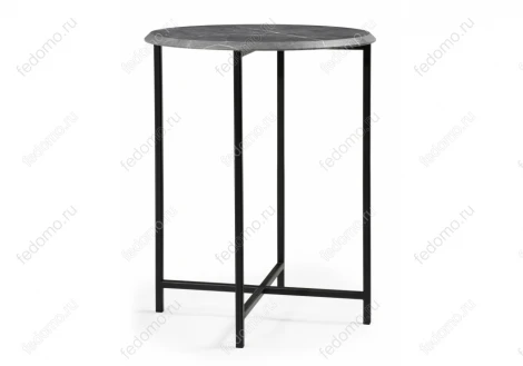 Журнальный столик Манеттия мрамор темно-серый
