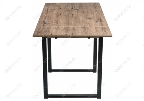 Стол Woodville Форли дуб велингтон / черный матовый 424178