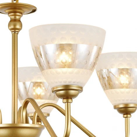 Подвесная люстра Escada 2109/5S E27*40W Champagne gold