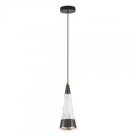 Подвесной светильник светодиодный LED4U LED4U L7121-1 СR-BK