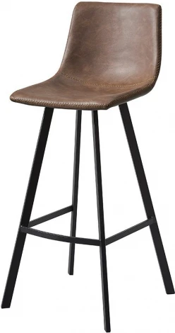 Стул барный CQ-8307A-6 коричневый 2075