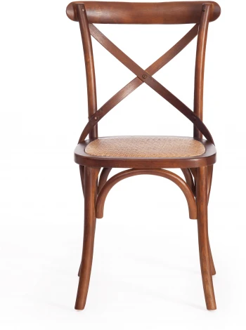 Стул CROSS (mod.CB2001) дерево береза, 49.5*53.5*87, Темный Орех (№5) Tetchair 10977
