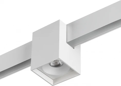 Трековый Wi-Fi низковольтный светильник Novotech SHINO FLUM 359518 белый диммир. со сменой цв.температуры, Tuya Smart Life IP20 LED 10W 48V 3000-6000K (управление смартфоном, умный дом - Алиса, Smart Life)