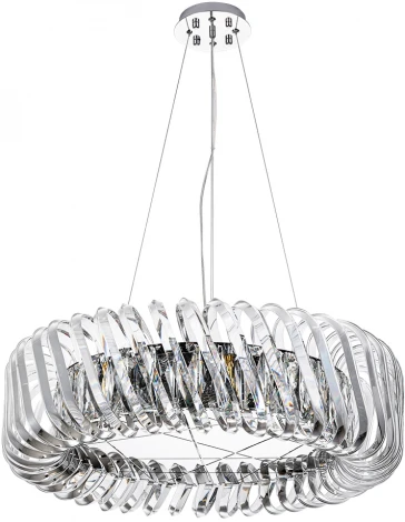 Подвесная люстра Divinare Megan 7568/02 LM-12 (220V, на тросе, круглые)