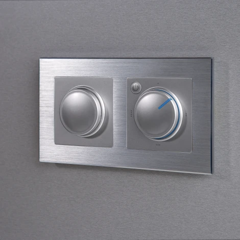 Рамка на 2 поста Aluminium (алюминий) Werkel W0021706 (a050957)